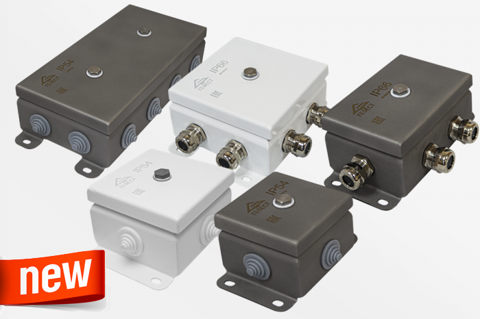 Expanded size range of KM junction boxes