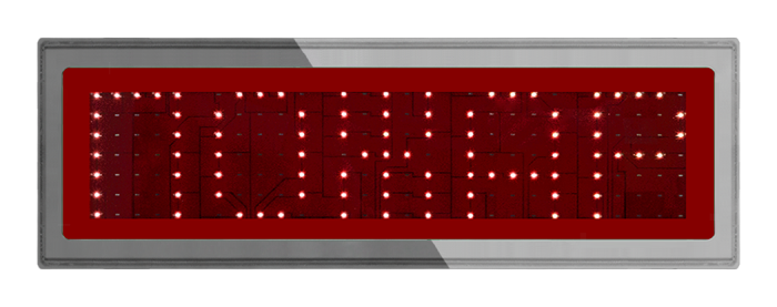 LED visual alarm SP-series stainless steel IP44 2х10