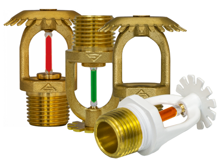 Standard sprinklers for REVIT program are available