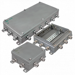 Electrical junction boxes IP66 from stainless steel